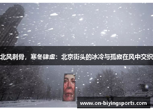 北风刺骨，寒冬肆虐：北京街头的冰冷与孤寂在风中交织